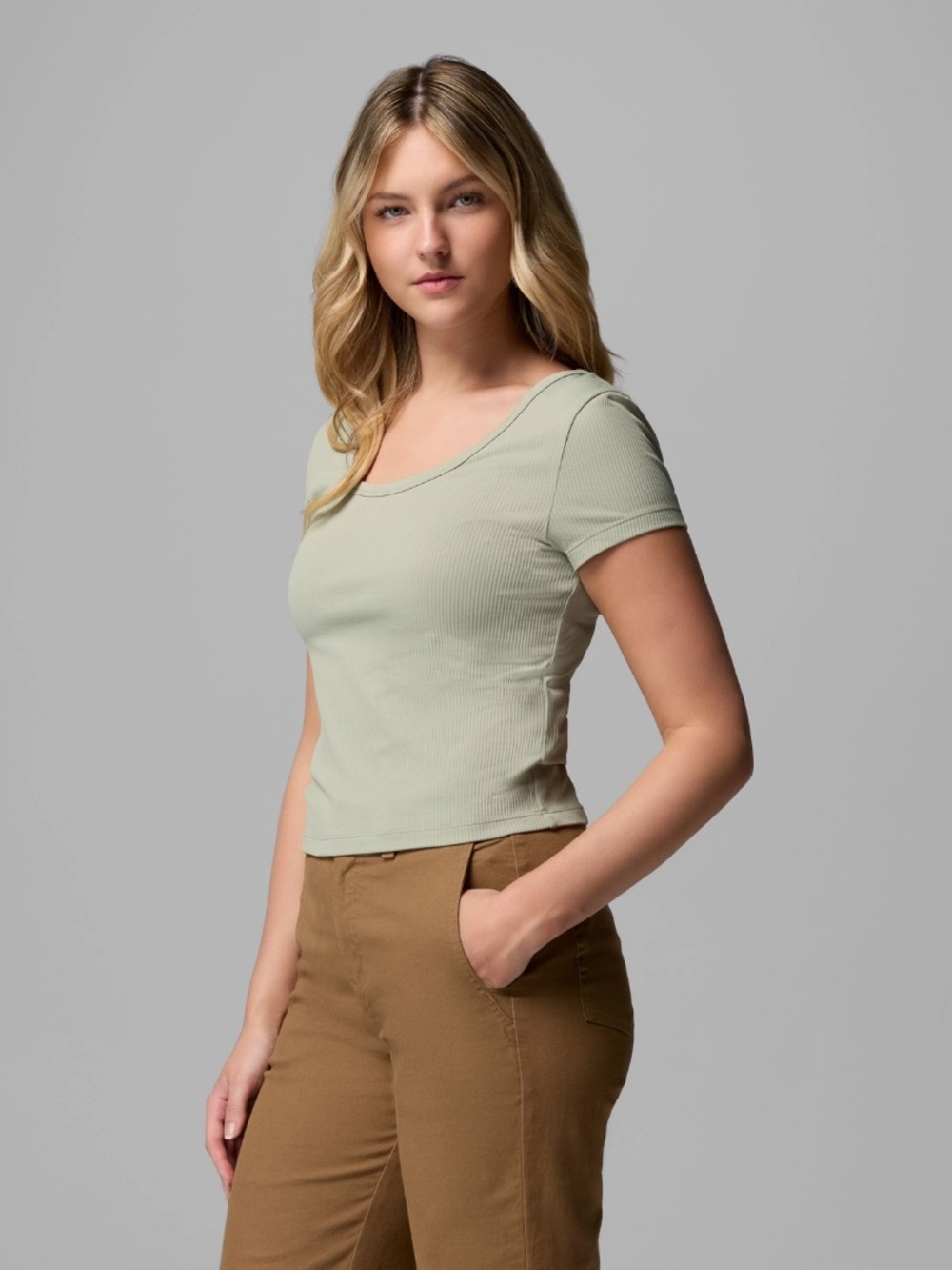 Columbia Sportswear - Pinetown Canyon Rib Short Sleeve Tee